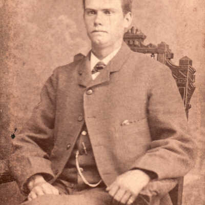 John Wesley Frye [1862-1929], age 18 years