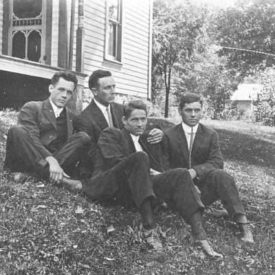 Walter Bertram Riggle [Far right]