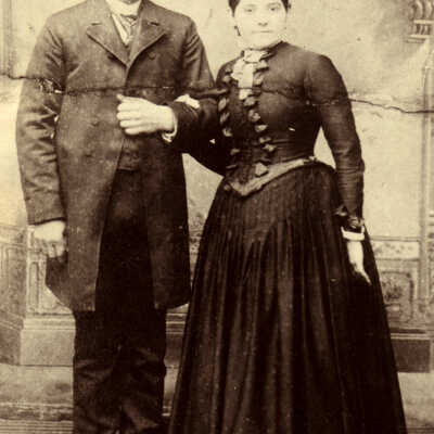 David Daniel Watson and his second wife, Eliza Anne (Garret) Watson