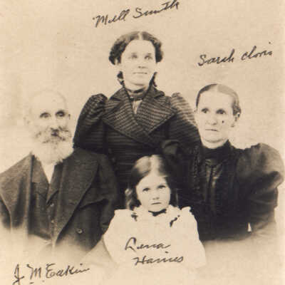 Clovis, Eakin, and Smith families - Four generations