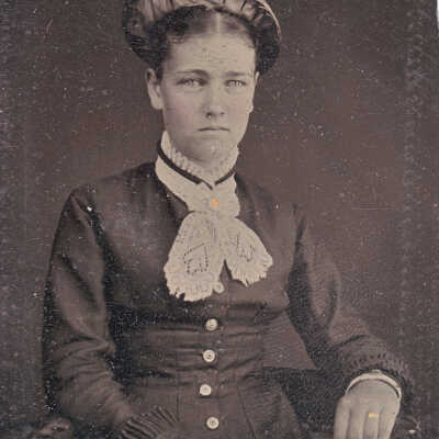Closser Album 01, Photo 32 - Believed to be Ella (Garner) Closser