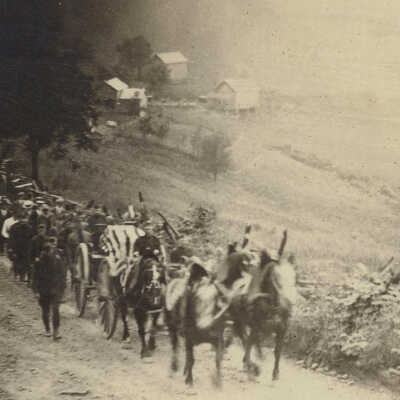Funeral of Walter Bertram Riggle: Origformat: Print-Photographic