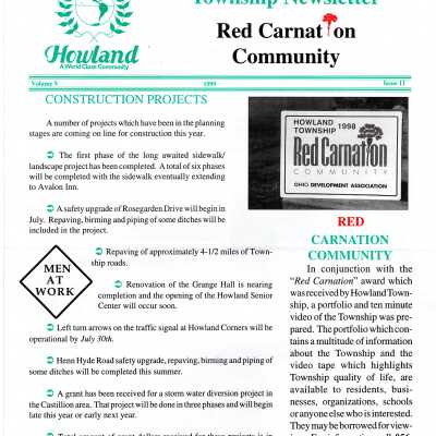 Howland Newsletter