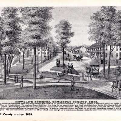 Postcard of Howland Springs