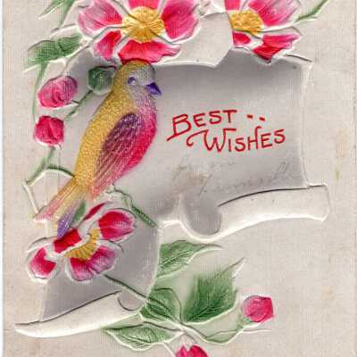 Best Wishes postcard