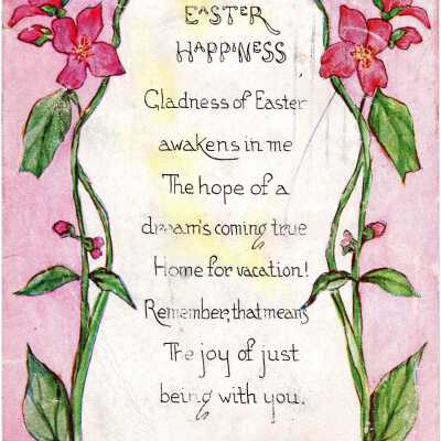 Easter Postcard