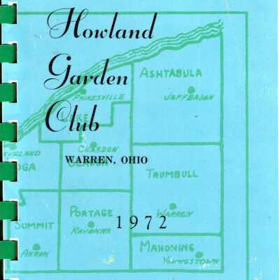 Howland Garden Club 1972