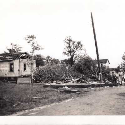 Photo of 1947 tornado Niles/Howland