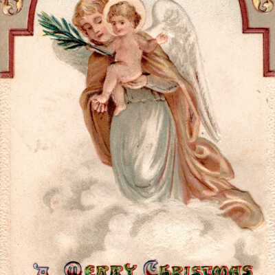 Christmas postcard 1910