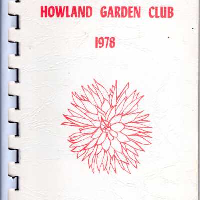 Howland Garden Club 1978