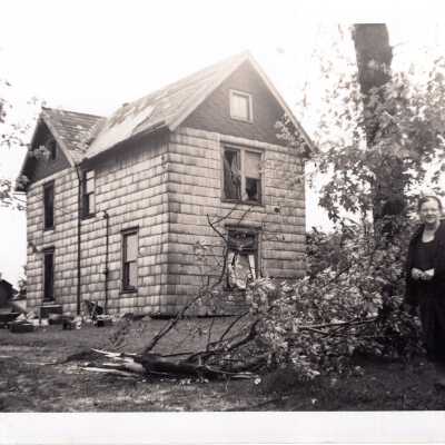 Photo of 1947 tornado Niles/Howland