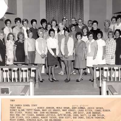 Howland Community Church Identified Photo 1969