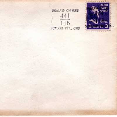 Early 3 Cent Stamp