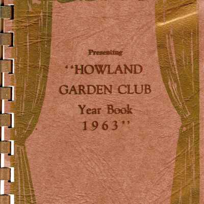 Howland Garden Club 1963