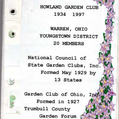 Howland Garden Club 1997