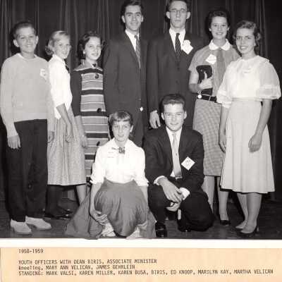 Howland Community Church Identified Photo 1958-59