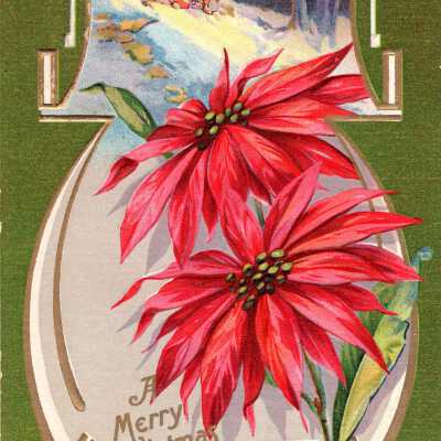 Christmas postcard