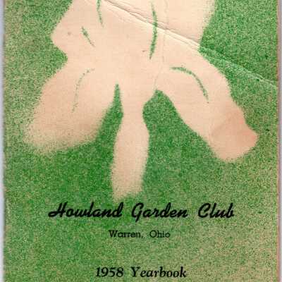 Howland Garden Club 1958