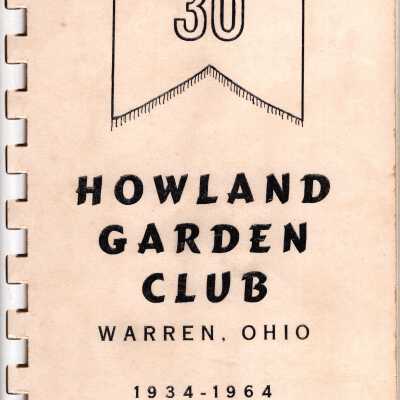 Howland Garden Club 1964