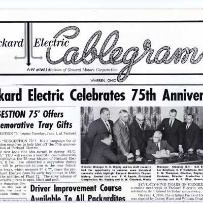 Packard Electric newsletter