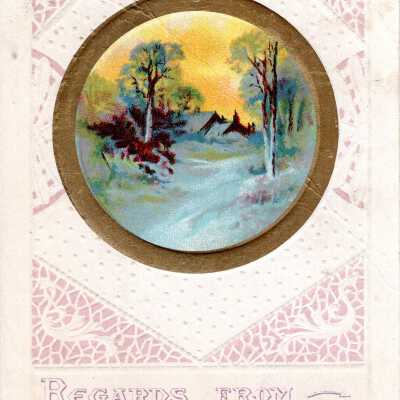 Regards From postcard