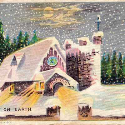 Christmas postcard