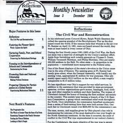 Issue 3, Public Education Bicentennial Newsletter, 1986
