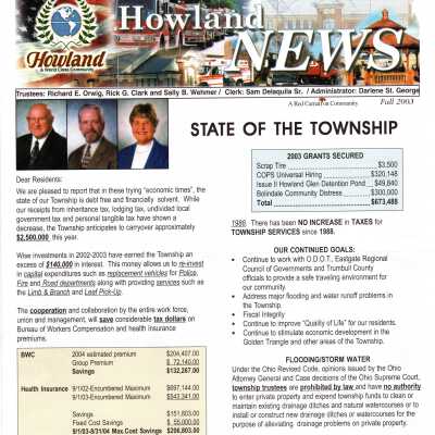 Howland News