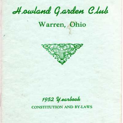 Howland Garden Club 1952