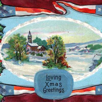 Christmas postcard 1913