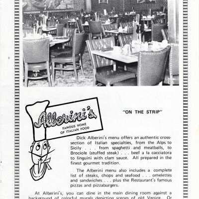 Maps with restaurant advertising