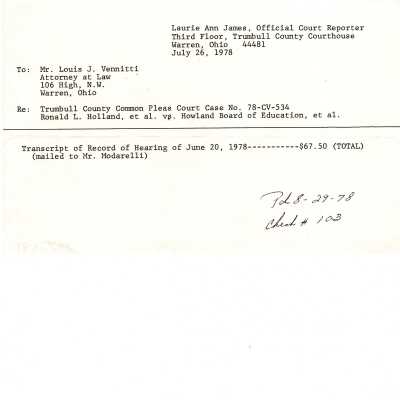 Woodmere Sewer Project 1978