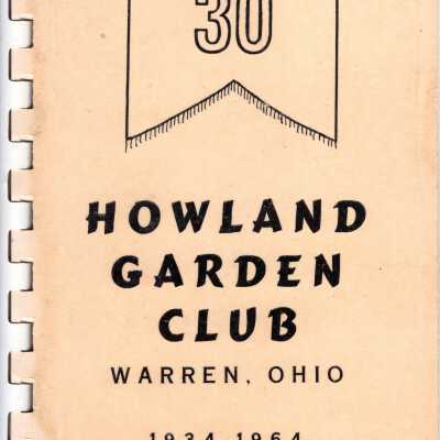 Howland Garden Club 1964