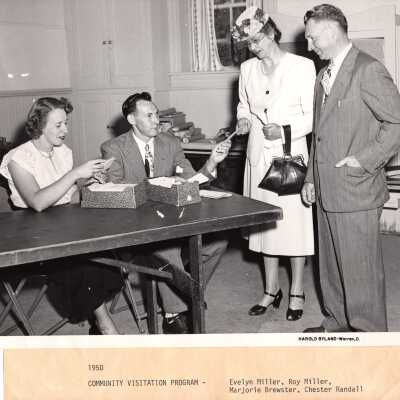 Howland Community Church Identified Photo 1950