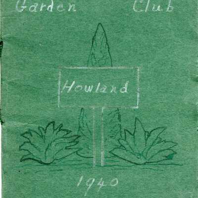 Howland Garden Club 1940