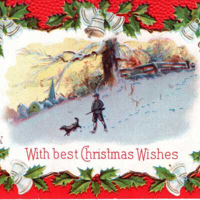 Christmas postcard