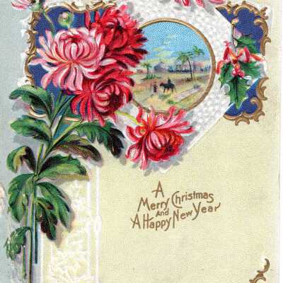Christmas postcard