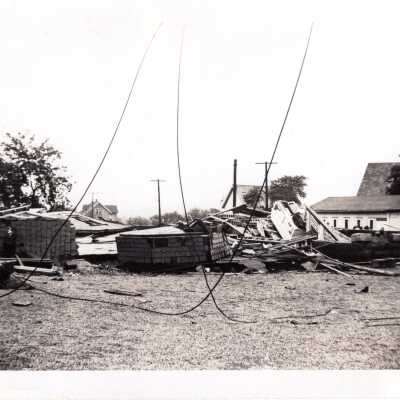 Photo of 1947 tornado Niles/Howland