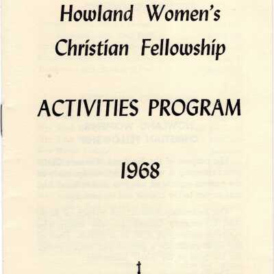 Howland Community Church 1968