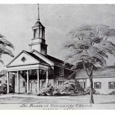 Howland Community Church Postcard