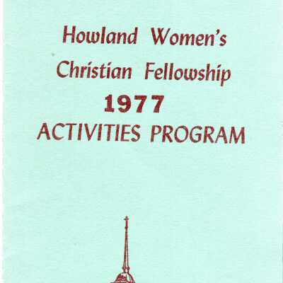 Howland Community Church 1977