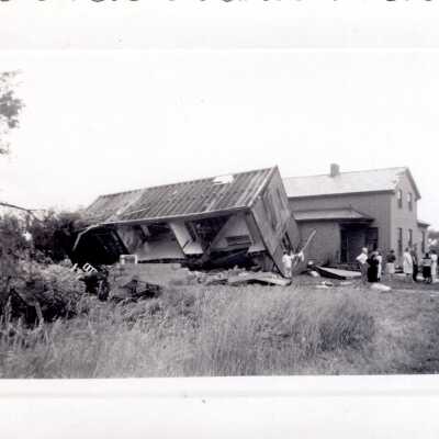 Photo of 1947 tornado Niles/Howland