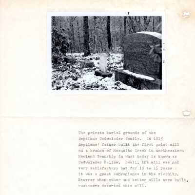 Cadwalader Cemetery