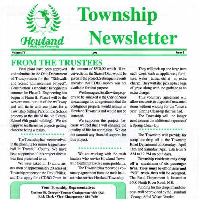 Howland Township Newsletter