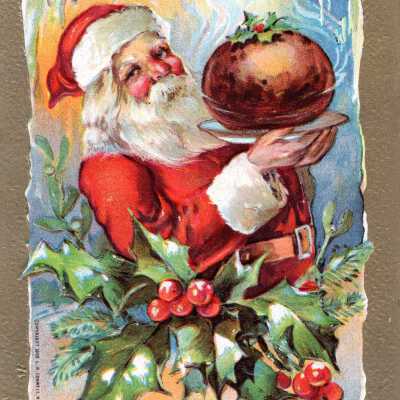Christmas postcard