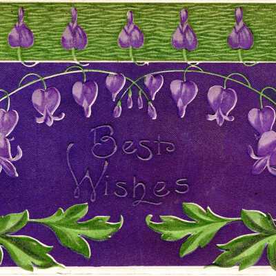 Best Wishes postcard