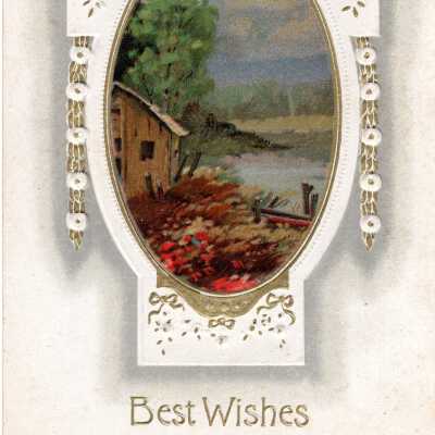 Best Wishes postcard