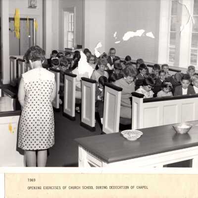 Howland Community Church Identified Photo 1969