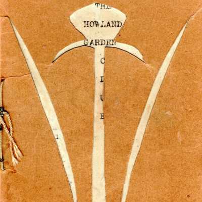 Howland Garden Club 1934