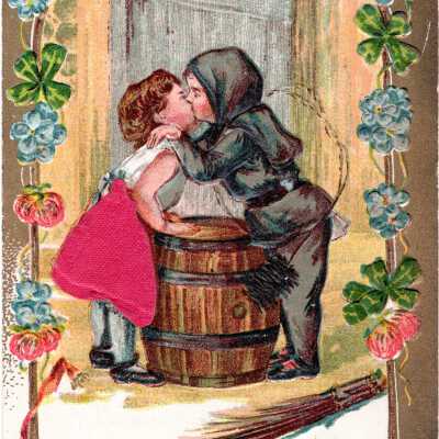 New Year postcard